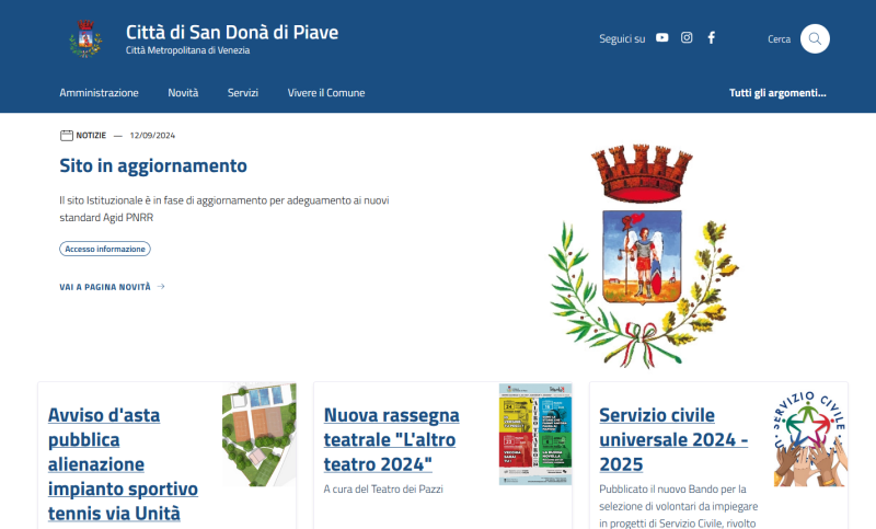 Immagine della mappa di dove si trova il disservizio