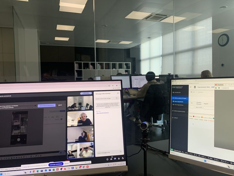 Immagine della mappa di dove si trova il disservizio